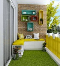 Artificial Grass Balcony